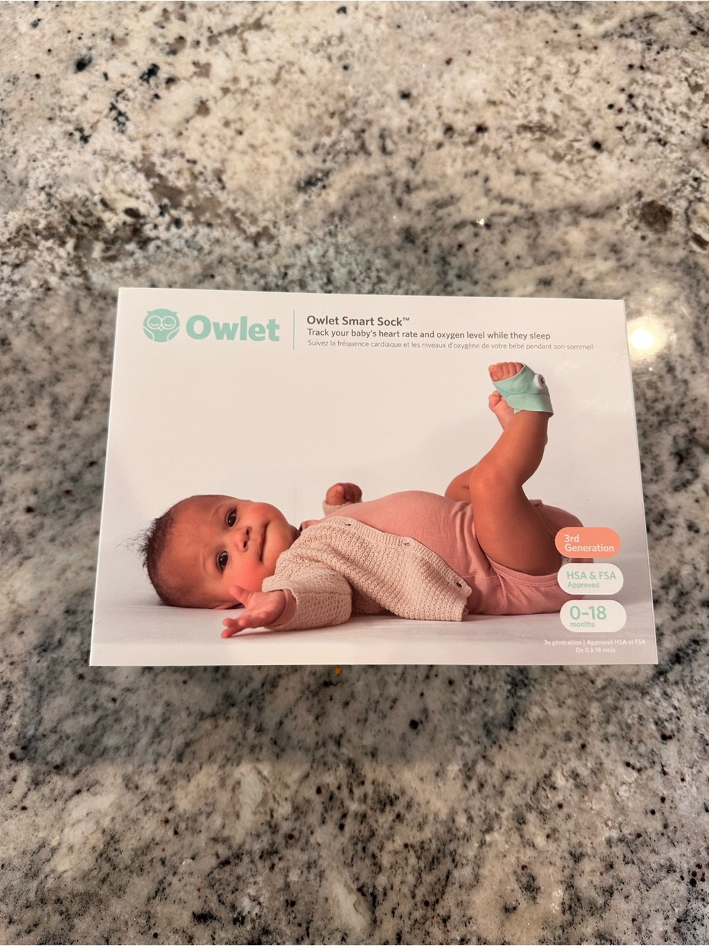 Owlet Smart Sock Baby Monitor - Mint